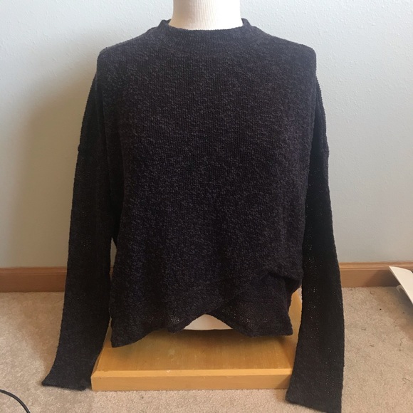 American Eagle Outfitters Sweaters - Dark purple knit turtleneck